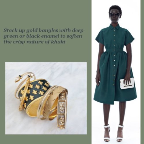 Color Trend: Khaki – And The Jewelry That Looks Best With It